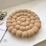 Coussin fleuri japonais pour intérieur
