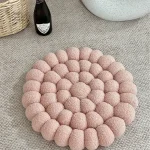 Coussin japonais élégant à motifs floraux