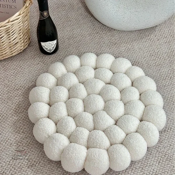 Coussin décoratif en tissu japonisant