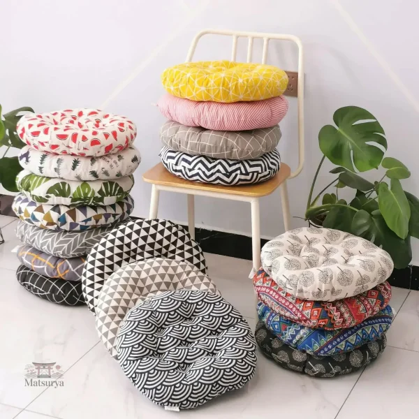 coussin-rond-japonais-a-motifs-1 Coussin Rond Japonais à Motifs