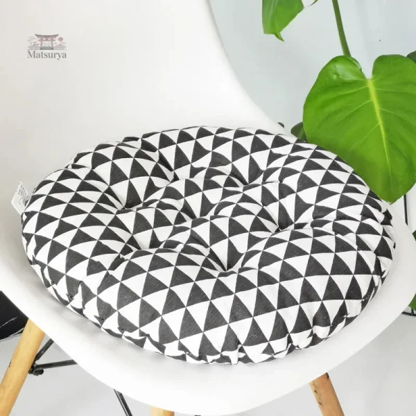 Coussin Rond Doux Japonais