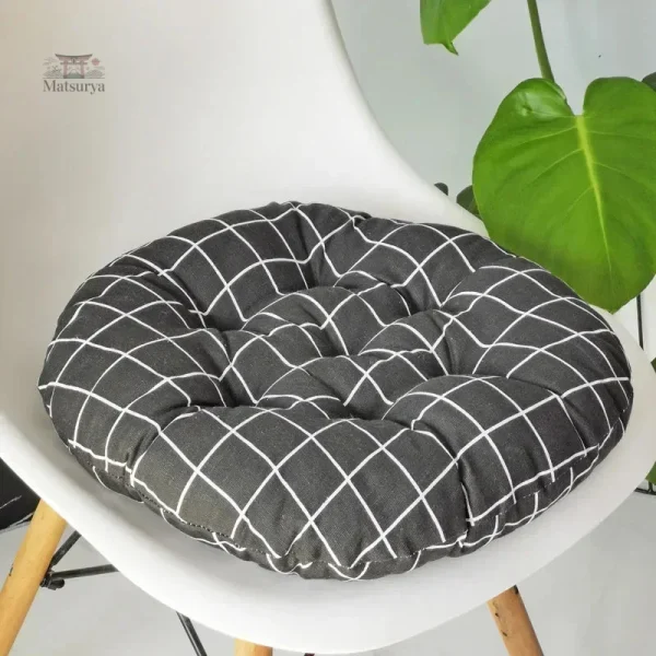 Coussin Japonais Rond Coloré