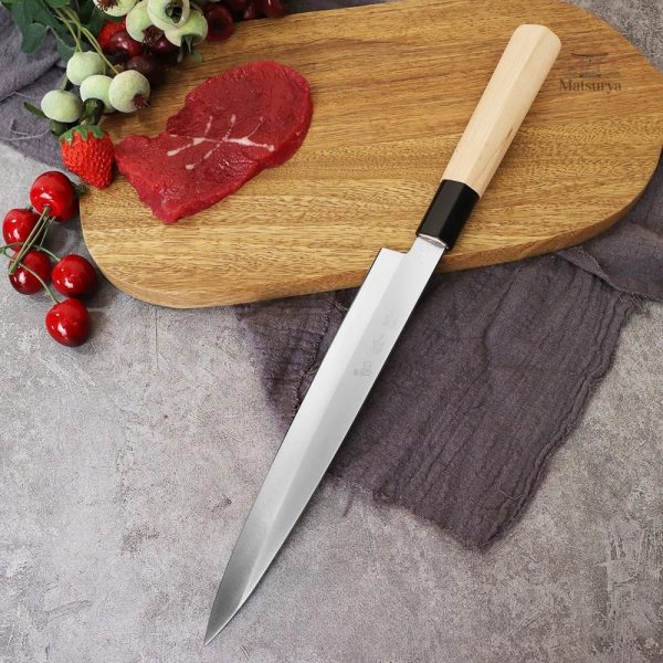 Couteau japonais pour préparation de sushi