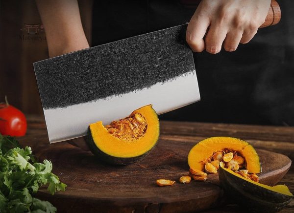 Couteau Japonais pour boucher avec manche ergonomique
