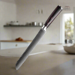 Couteau à pain japonais, design élégant et fonctionnel