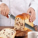 Couteau de boulangerie japonais, coupe nette et efficace