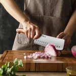 Couteau japonais pour la découpe des légumes