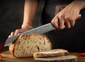 Couteau japonais de chef, tranchant exceptionnel