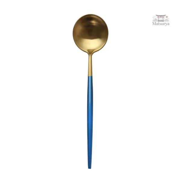 Couverts japonais en teintes de bleu