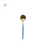 Set de couverts bleu pour cuisine asiatique
