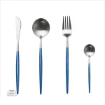 Set de couverts japonais en bleu