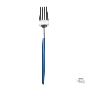 Couvert bleu pour repas japonais