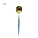 Couverts traditionnels japonais en bleu