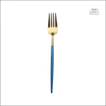 Couverts japonais élégants en bleu
