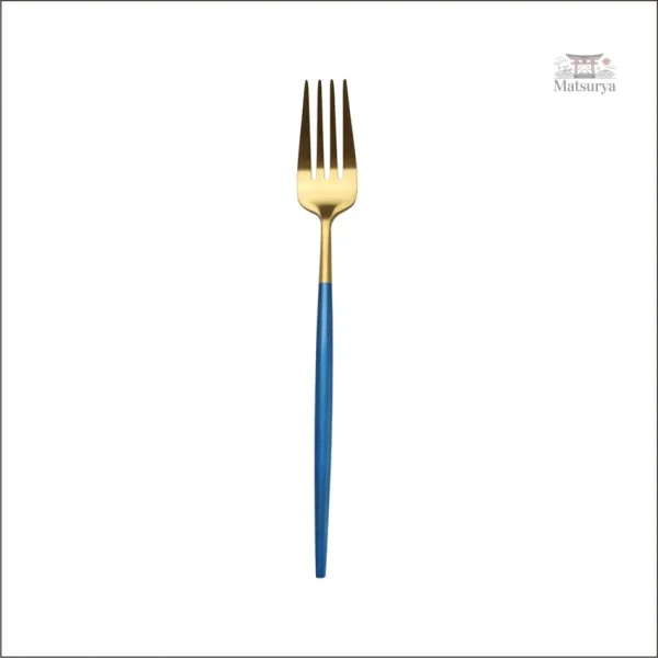 Couverts japonais élégants en bleu