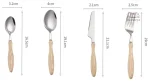 Ustensiles en bois pour cuisine japonaise