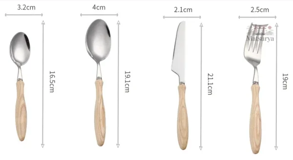 Ustensiles en bois pour cuisine japonaise