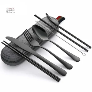 Sets de couverts japonais pour repas en déplacement