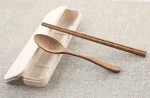 Couverts japonais en bois pour repas