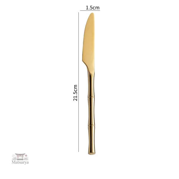 Couverts japonais en inox au look moderne