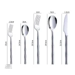 Couverts au style bambou, parfaits pour sushi