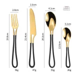 Couverts japonais modernes adaptés à la cuisine asiatique