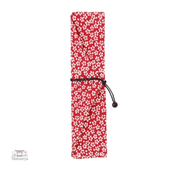 Couverts portables en bois rose, style japonais