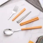 Couverts japonais portables pour repas en extérieur