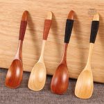 Cuillère à riz design élégant pour vaisselle japonaise