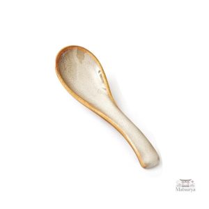 Cuillère à soupe en porcelaine pour ramen et soupes