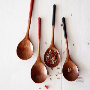 Cuillère en bois japonaise traditionnelle