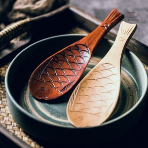 Ensemble de cuillères japonaises pour repas authentiques
