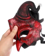 Masque diabolique japonais pour costume