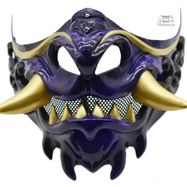 Masque traditionnel japonais pour festivals et événements