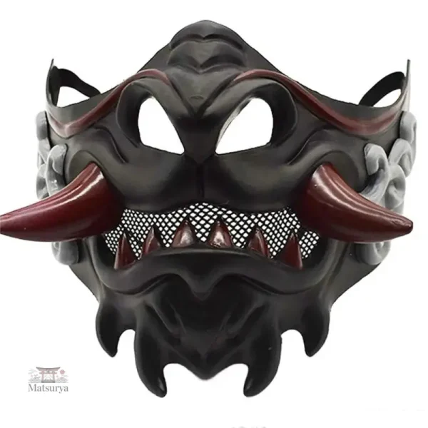 Demi-masque diable, idéal pour les spectacles