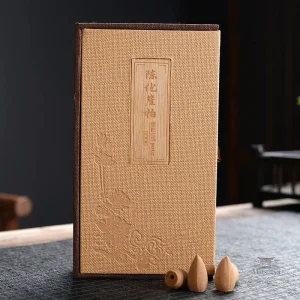 Cônes d'encens japonais, expérience sensorielle