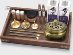 Encens traditionnel japonais en laiton