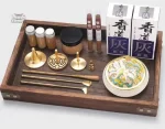 Support élégant pour encens japonais
