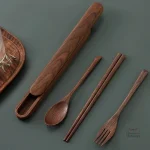 Ustensiles en bois pour la cuisine japonaise