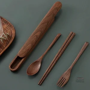 Ustensiles en bois pour la cuisine japonaise
