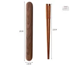 Couverts en bois japonais pour un style authentique