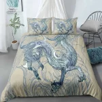 Ensemble de literie motif dragon, confort assuré