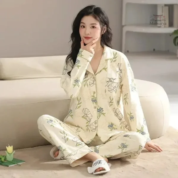 Vêtements de nuit japonais pour femme confortable