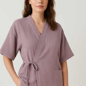 Ensemble de Pyjama Léger Style Japonais Femme