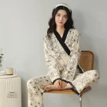Ensemble de Pyjama Kimono pour Femme