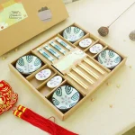 Vaisselle japonaise traditionnelle en céramique