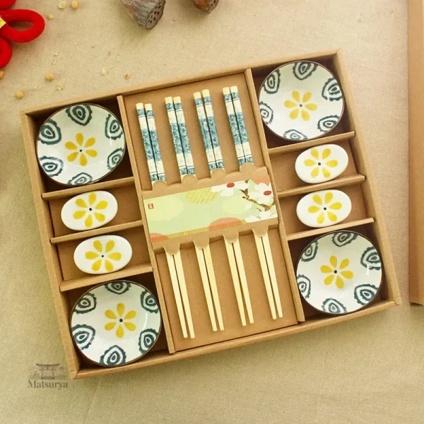 Ensemble de vaisselle pour un repas japonais authentique