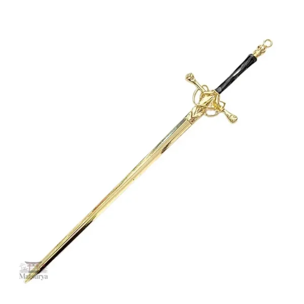Accessoire coiffure épée en métal