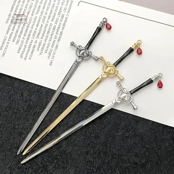 Épingle à cheveux artisanale en métal