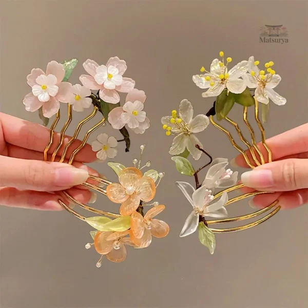 Épingle à cheveux traditionnelle japonaise